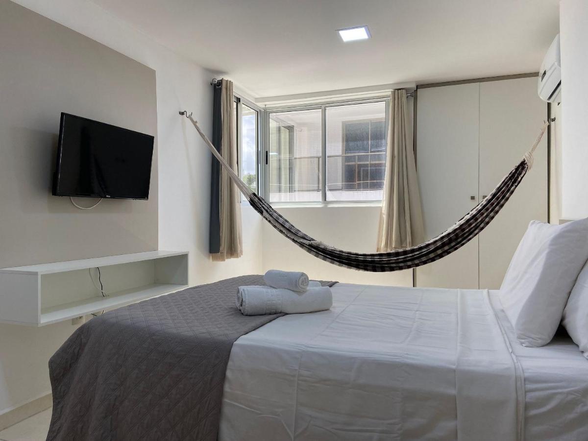 João Pessoa Bela Hospedagem - Apto Completo C/02 Quartos, Pe Na Areia, Estacionamento E Wifi מראה חיצוני תמונה